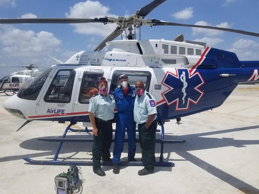 Jonathan with clients